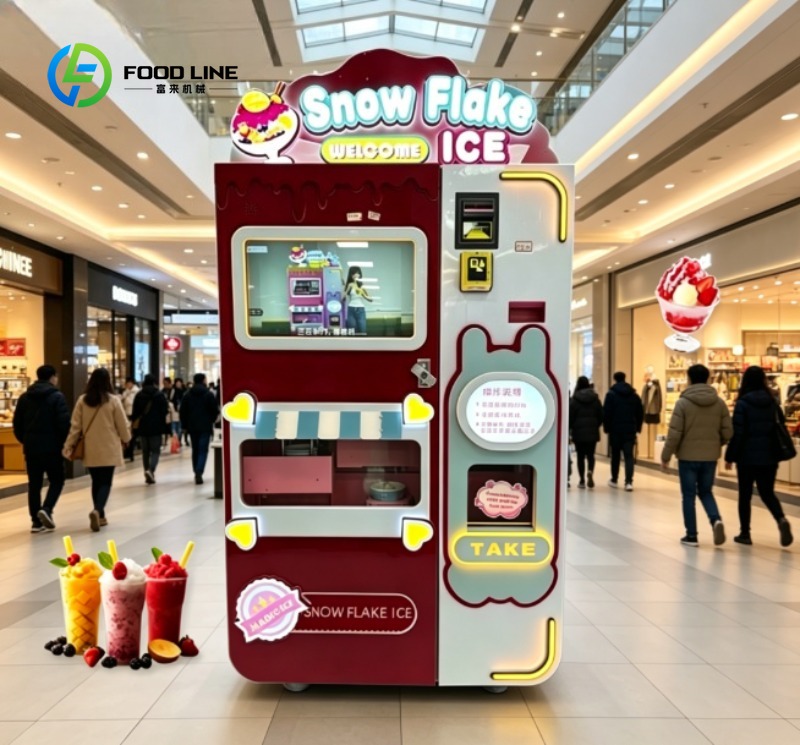 Slushie Machine Vending - 자동 슬러시 자판기 스무디 제조기 상업용