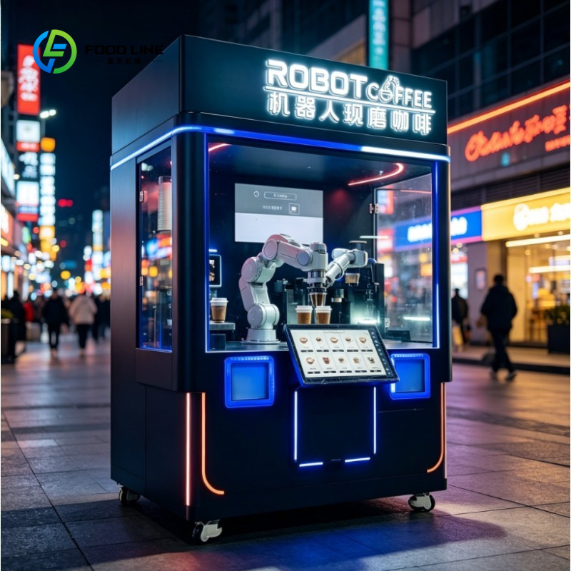 Arcade Ticket Machine - 맞춤형 AI 로봇 커피 자판기(신용카드 결제,
