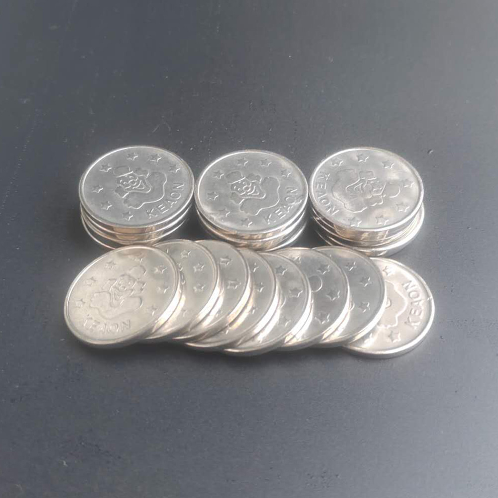 Coin Pusher Machine - 1000개 24.2*1.85mm 스테인리스 스틸 아케이드 게임