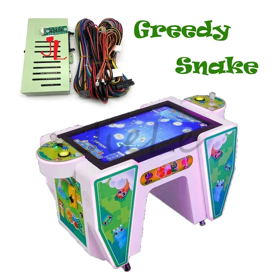 Fruit Slot Machine - 2/4 플레이어 탐욕스러운 뱀 아케이드 게임