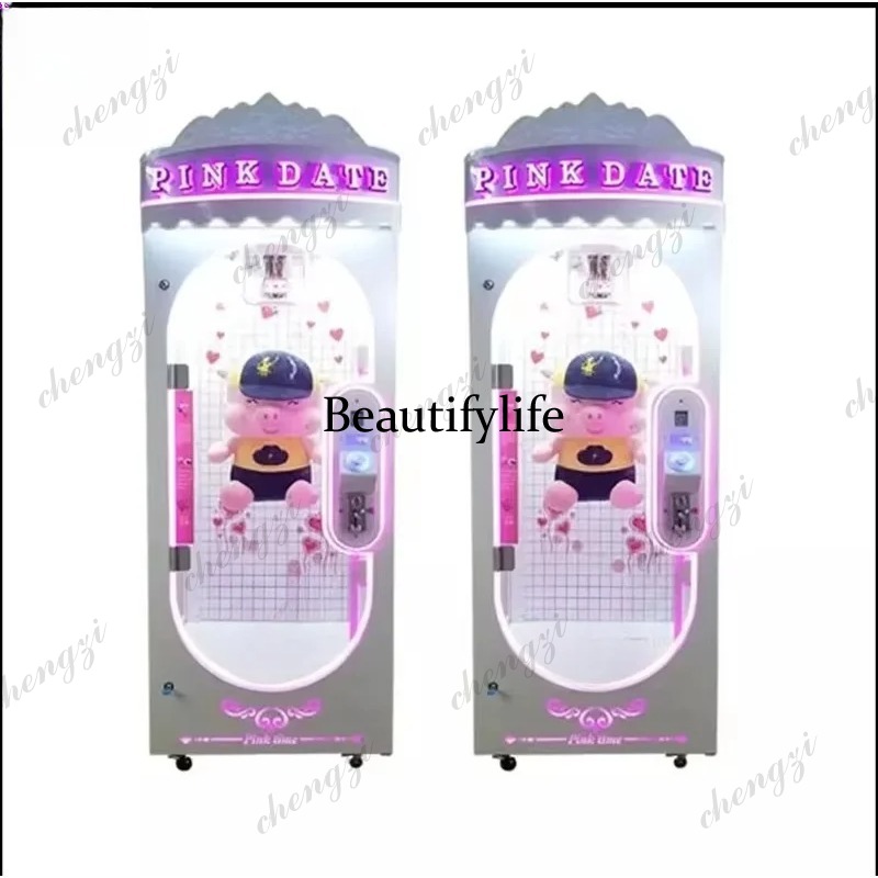 A81 실내 핑크 데이트 인형 알루미늄 레일 가위 경품 - Arcade Vending & Laundry Revenue 리뷰 및 가격