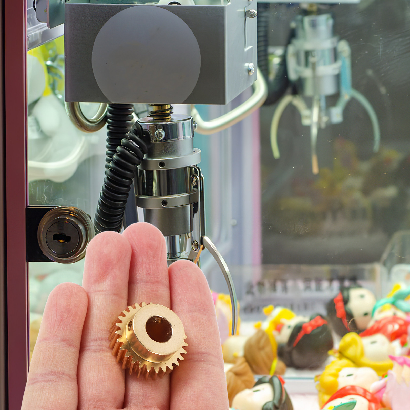 금속 클로 머신 기어 이중 홀 플랫 디자인으로 안정적인 - Arcade Vending Machine Repair 리뷰 및 가격