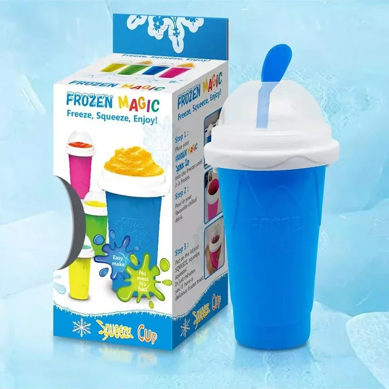 대용량 급속냉동 슬러시 메이커 컵, 수제 스무디, 주스 - Slushie Machine Vending 리뷰 및 가격
