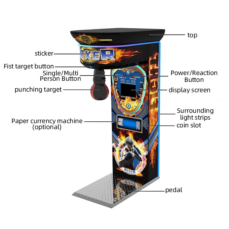 맞춤형 코인 운영식 복싱 펀치 머신 아케이드 게임 (바 - Coin Pusher Machine 리뷰 및 가격