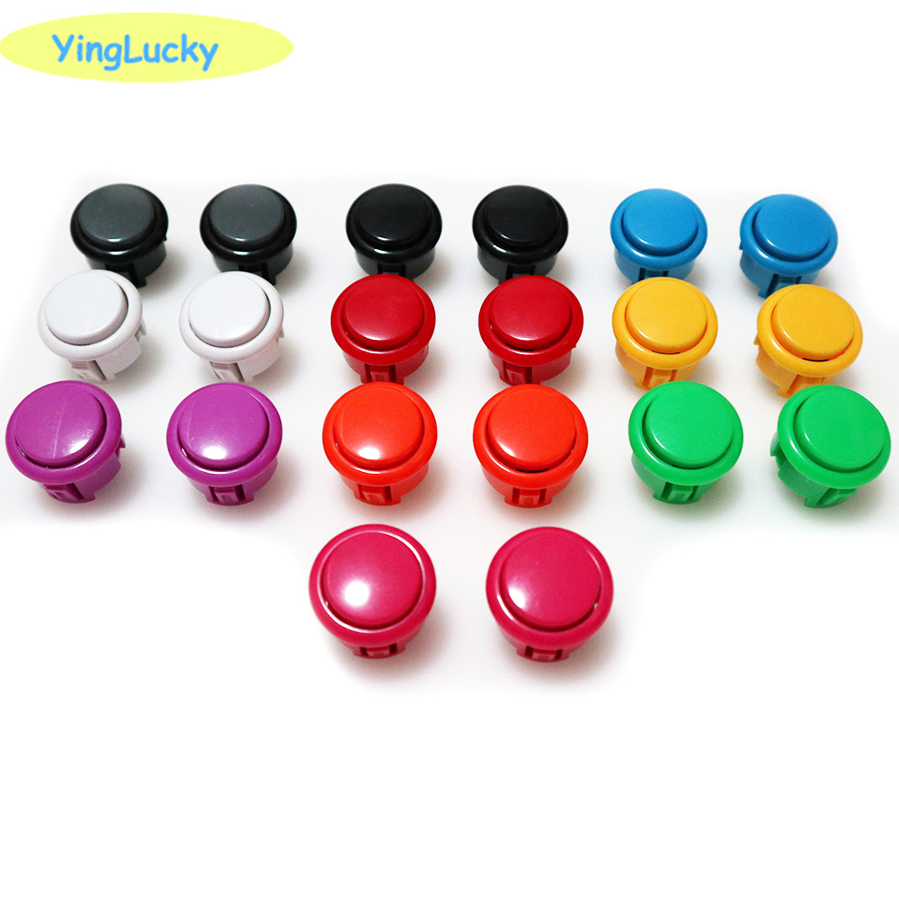 잉럭키 100개 아케이드 버튼 세트 24mm/30mm  - Arcade Card Vending Machine 리뷰 및 가격