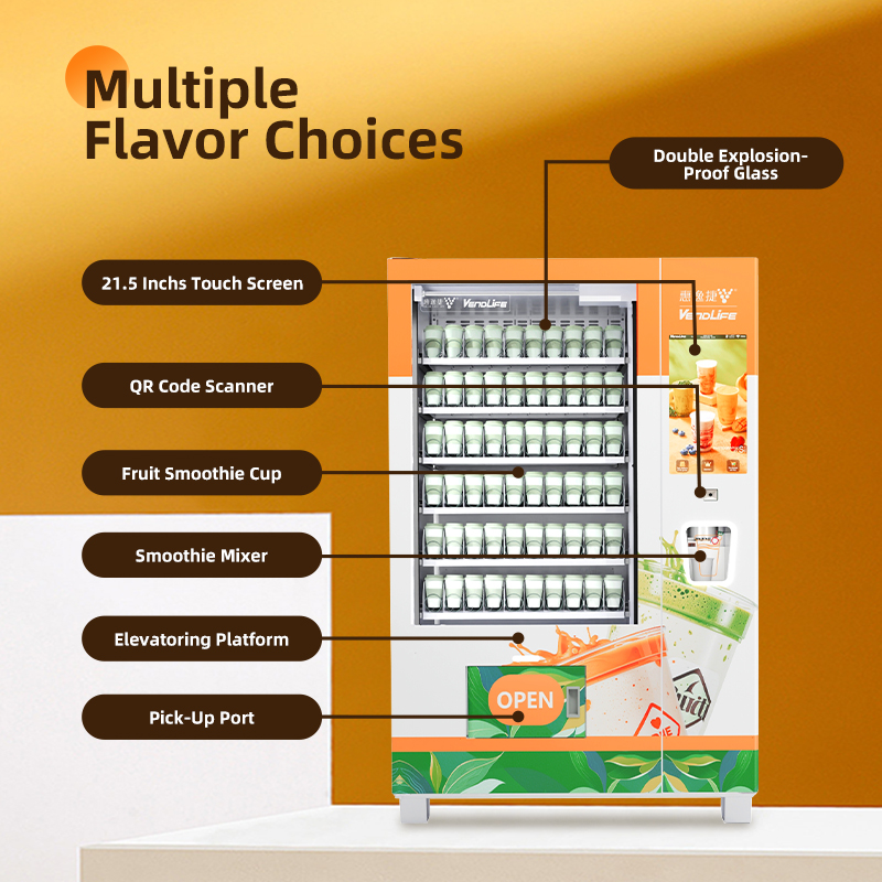 벤드라이프 셀프 서비스 냉동 과일 스무디 블렌드 자판기 - Slushie Machine Vending 리뷰 및 가격