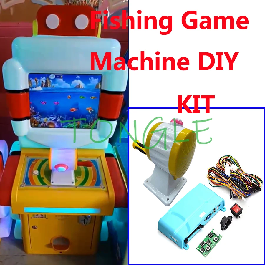 아케이드 낚시 게임 DIY 키트, 전선 케이블이 포함된 - Joystick Arcade Parts 리뷰 및 가격