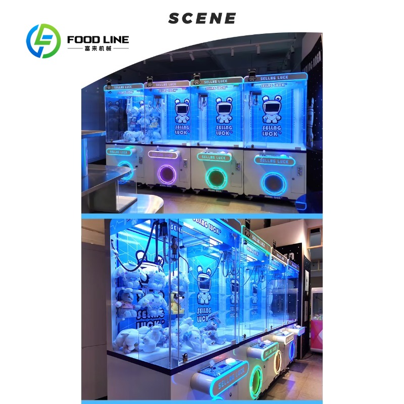 맞춤형 동전 작동식 금속 크레인 게임기, 놀이공원 쇼핑 - Arcade Vending & Laundry Revenue 리뷰 및 가격